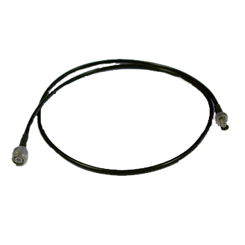 Antenna cable 1m, coaxial TNC Male-Female, 0.5dB loss