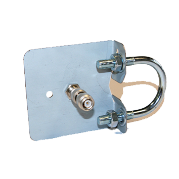 Mast support + TNC Male/Female adapter