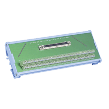 100-pin DIN-rail SCSI Wiring Board