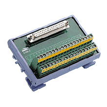 DB37 DIN-rail Wiring Board