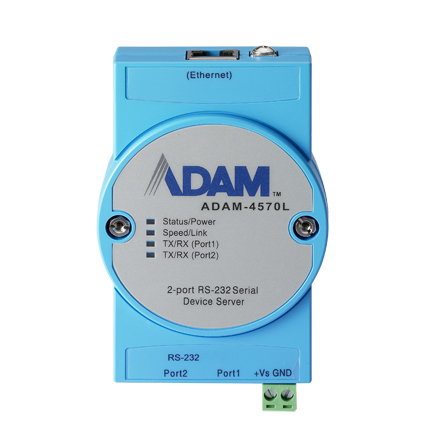 2-port RS-232 Serial Device Server
