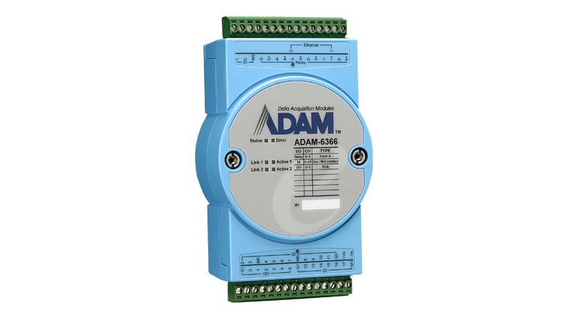 6 Relay/18DI/6DO IoT Modbus/OPC UA Ethernet Remote I/O