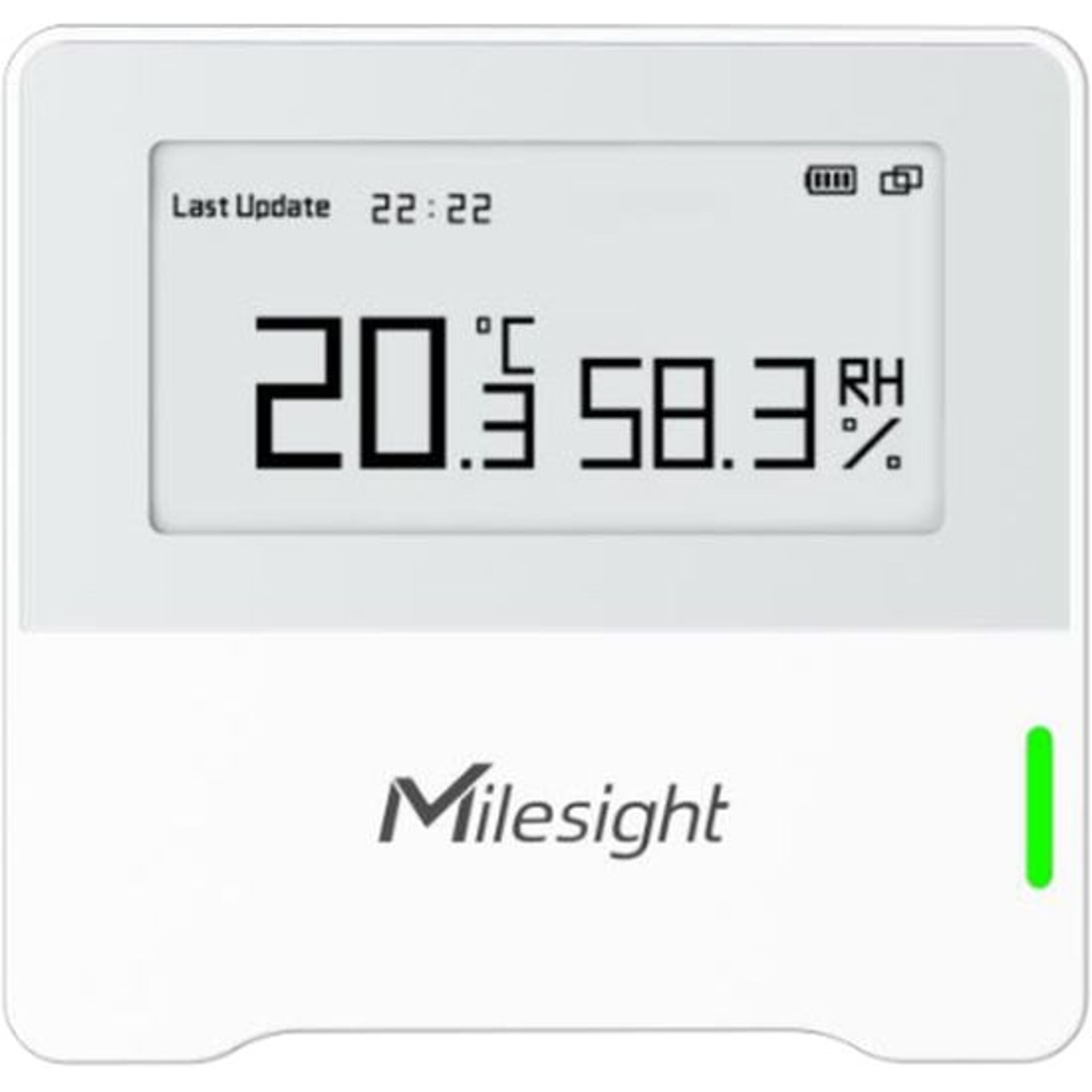 AM102 Milesight 2-in-1 LoRaWAN sensor for measuring room temperature and humidity