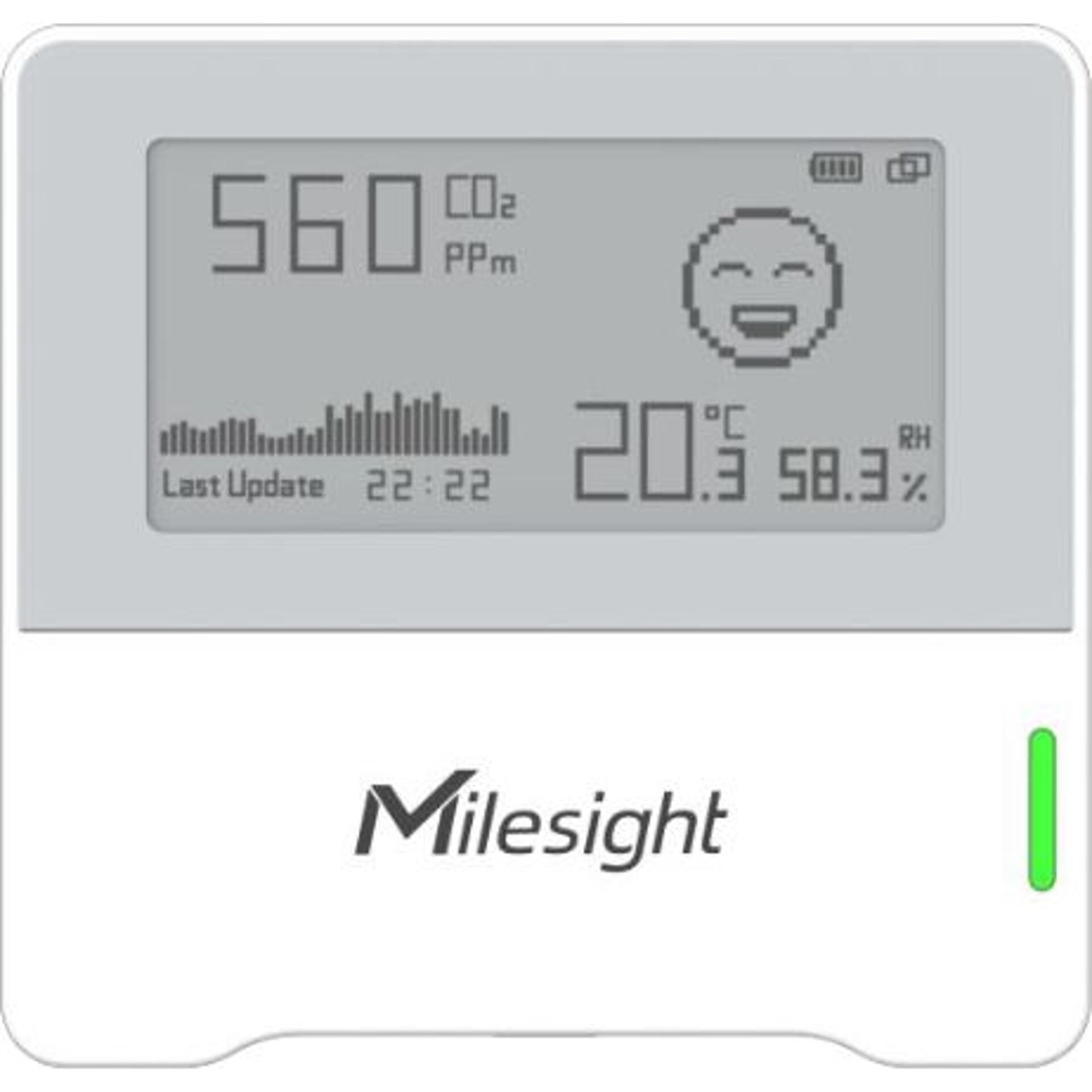 AM103 Milesight 3-in-1 LoRaWAN IAQ Sensor - Temperature, Humidity, Co2