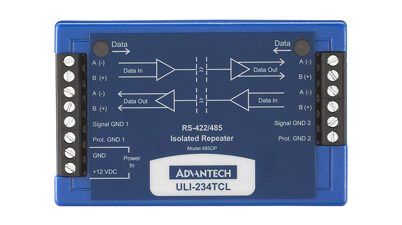ULI-234TCL - RS-422/485 (Terminal Block) Isolator
