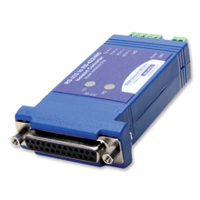 Isolated In-line Serial Converter, DB25F/Terminal Blocks