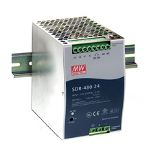 PS, DIN, METAL, 480W, 24V