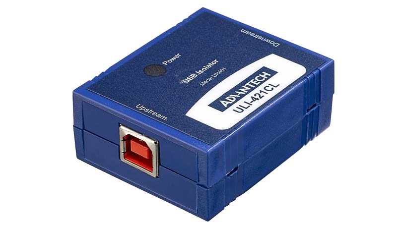 ULI-421CL - USB 2.0 Isolator, 4 kV, High Retention Connectors