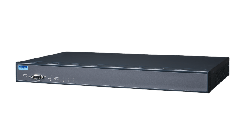 8-Port Serial Device Server, AC Input, DB9, Rackmount