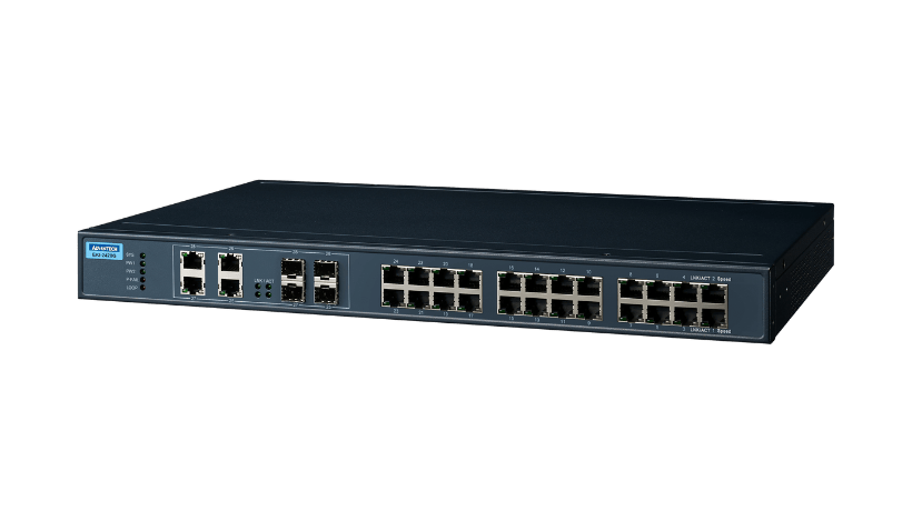 24GE+4G Combo Port Unmanaged Switch w/ Wide Temp