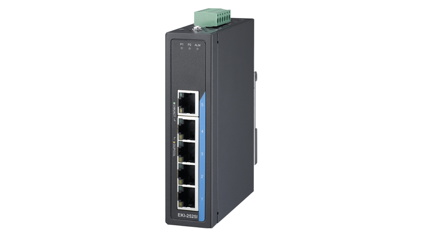 5-port 10/100Mbps Unmanaged FE Switch(WideTemp.)