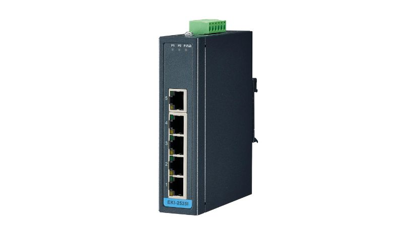 5-port 10/100Mbps Unmanaged Switch WideTemp.