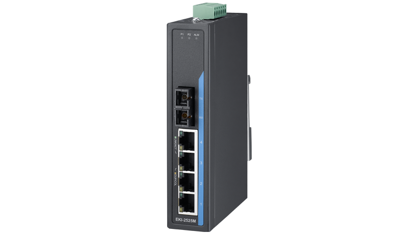 4+1 SC Multi-mode Unmanaged Ethernet Switch