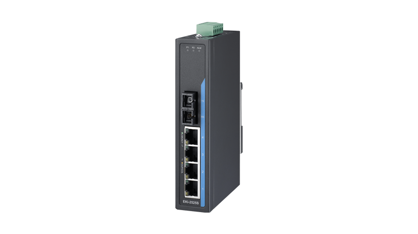 4+1 SC Single-mode Unmanaged Ethernet Switch