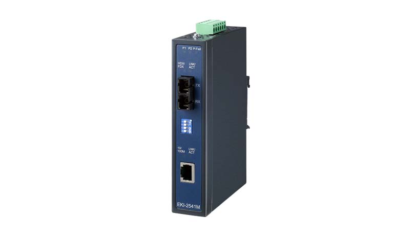 Hardened Media Converter, 100Mbps, SM 1310nm,30km,SC