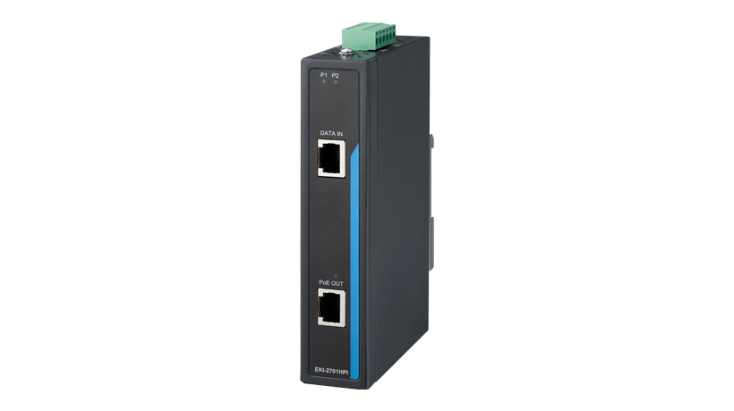 Hardened PoE injector, 1000Mbps, 30W