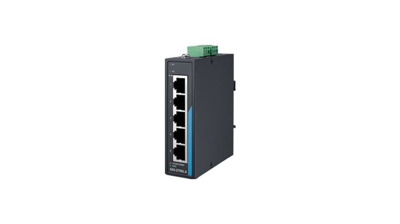5-port 2.5GbE Unmanaged Ind. Ethernet Switch