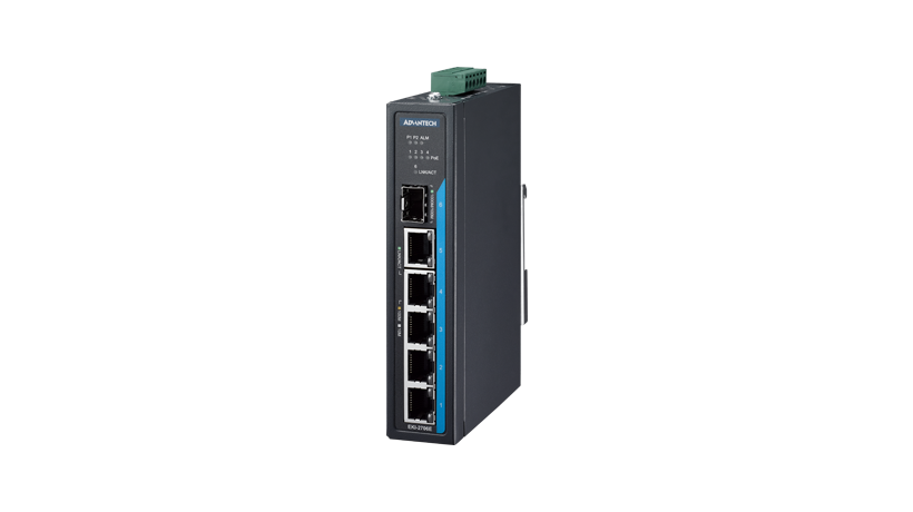 4FE+1GE+1G SFP Unmanaged Ind. PoE Switch W/T