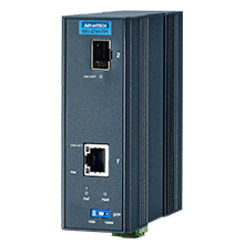 Gigabit Media Converter SFP with 1x PoE 802.3at
