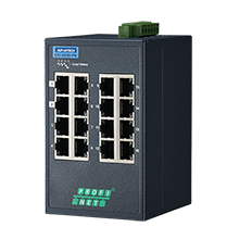 16 10/100Mbps Lite Managed Ethernet Switch support PROFINET, -40~75℃