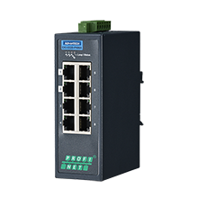 8 10/100Mbps Lite Managed Etherne Switch support PROFINET MRP Manager