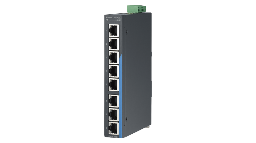 8FE Port Managed Ethernet Switch w/Wide Temp