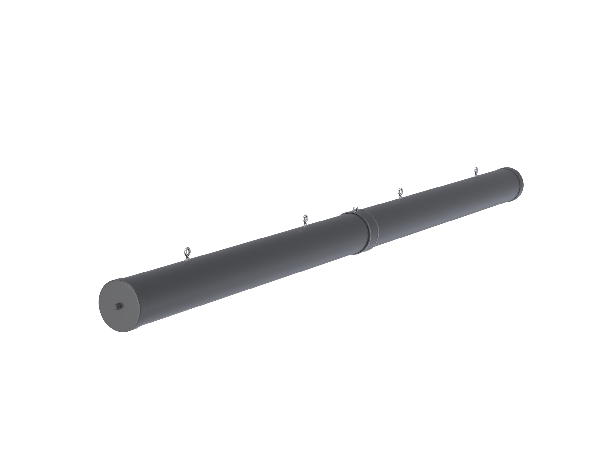 HELI-8is Tunnel Antenna - Intrinsically Safe, 2400-2500 MHz, Max Gain: 14 dBi