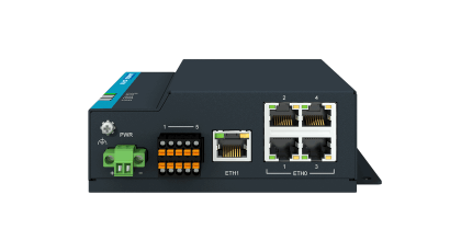 ICR-1700, EMEA, APAC, LATAM, 5x ETH, 1x RS232, 1x RS485, USB, WiFi, GNSS, Antennas included