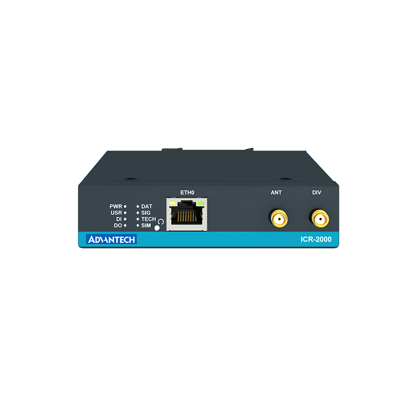 ICR-2000, EMEA, 1x Ethernet, Metal, Without Accessories