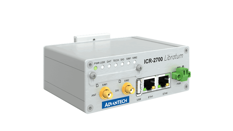 ICR-2700, EMEA, 2x Ethernet, USB, Metal, Without Accessories