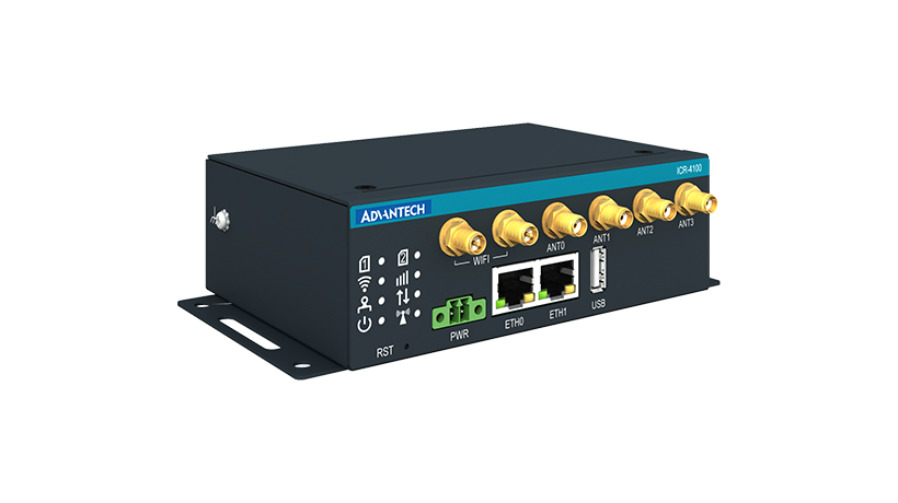ICR-4100, EMEA, 2xETH, USB, SD, WIFI, Without Accessories