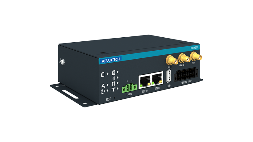 ICR-4200, EMEA, 2× ETH, 2× RS232/RS485, USB, SD, Without Accessories