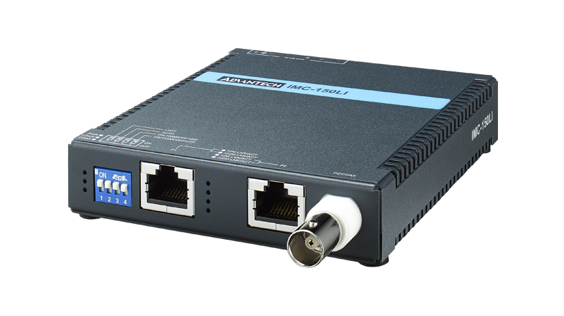 Hardened Long Reach Ethernet Extender, UTP, Coaxial