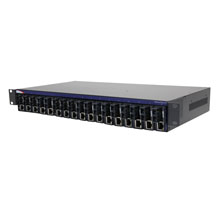 Hardened Centralized Powered Media Converter Chassis, Rackmount, 18-slot Chassis