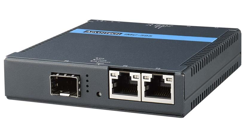 4TX/1SFP Managed PoE BT Media Converter