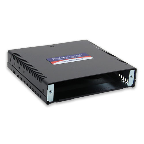 Managed Hardened Modular 1-slot Media Converter Chassis, AC Power (also known as IE-MediaChassis 850-33100)