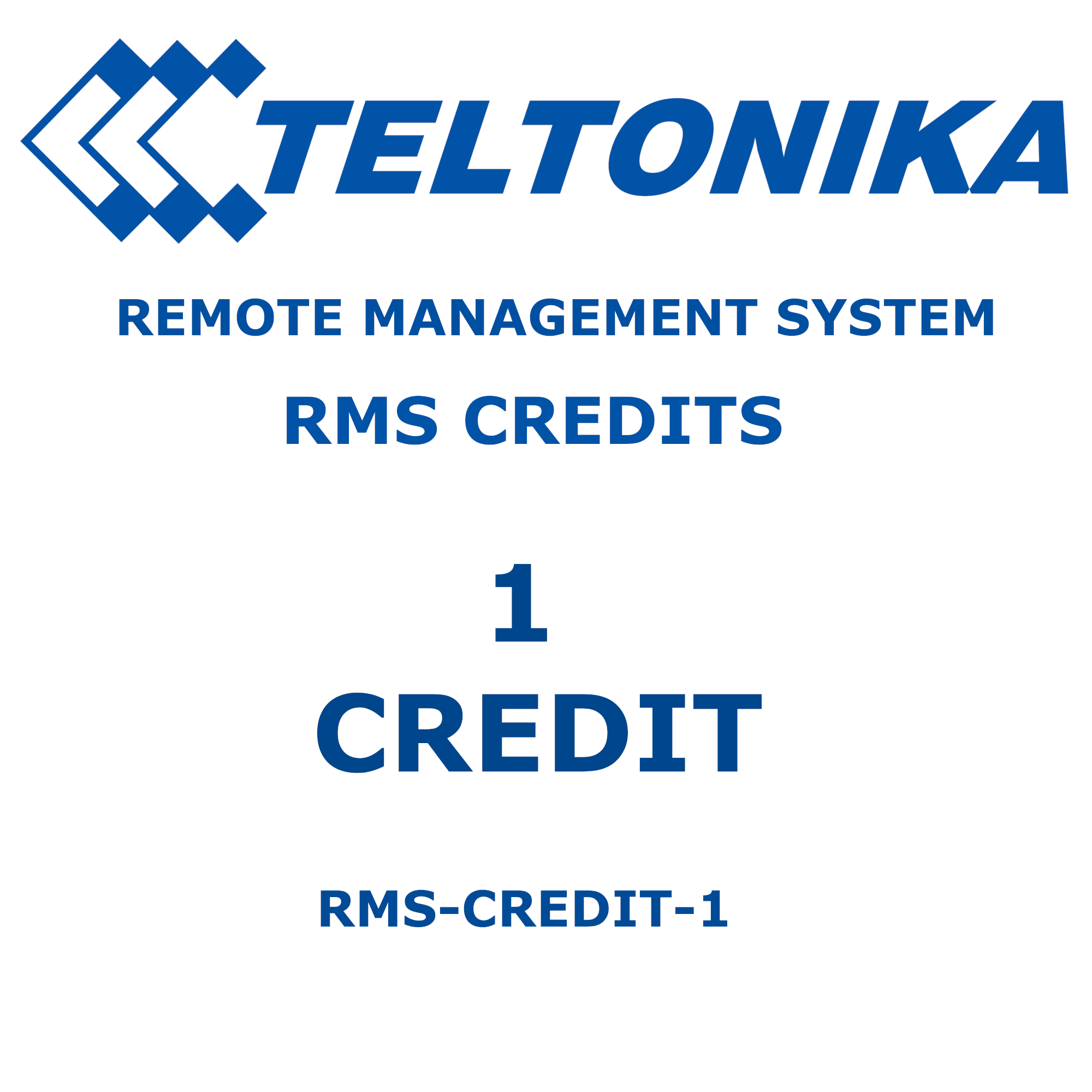 Teltonika RMS credits - 1 Credit
