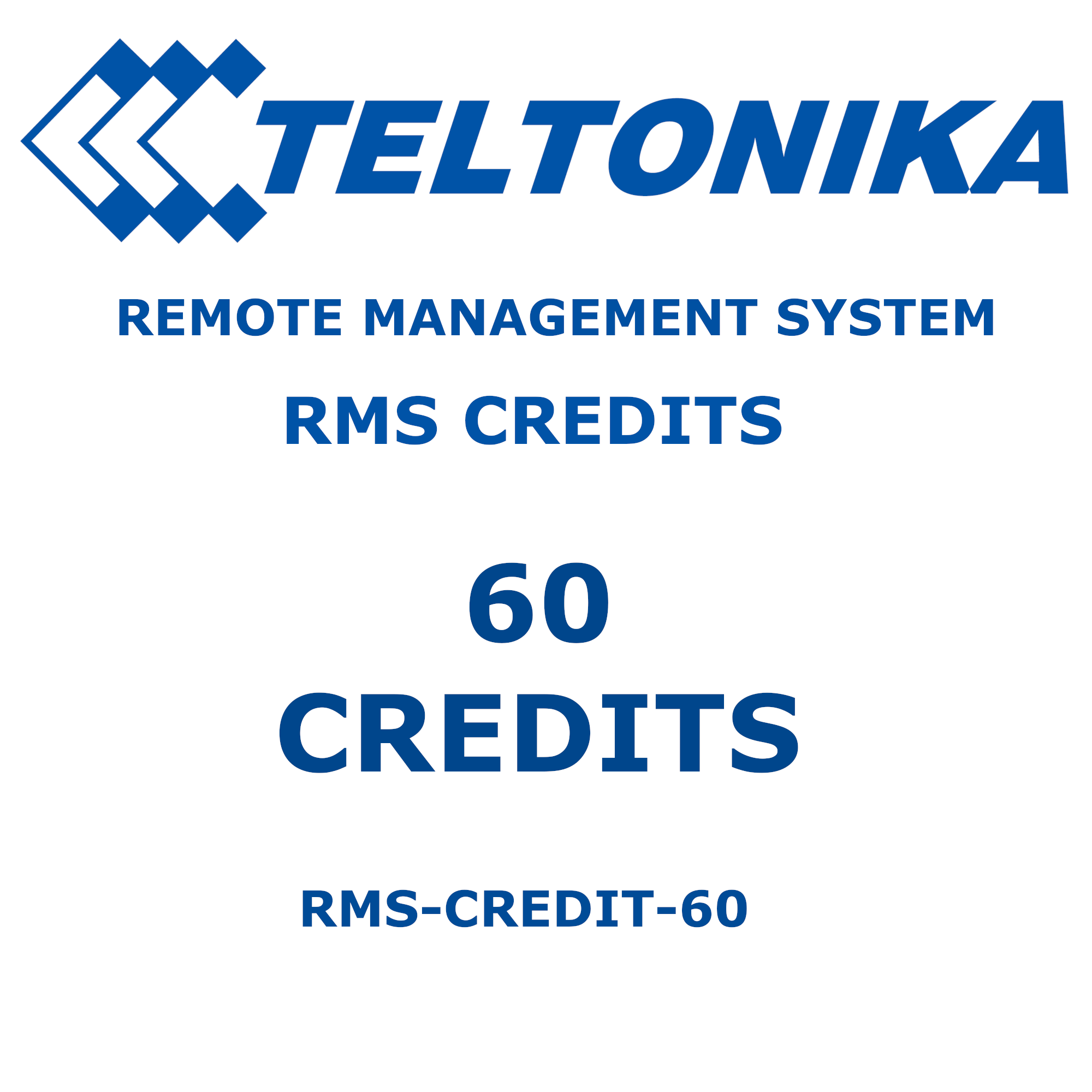 Teltonika RMS credits - 60 Credits