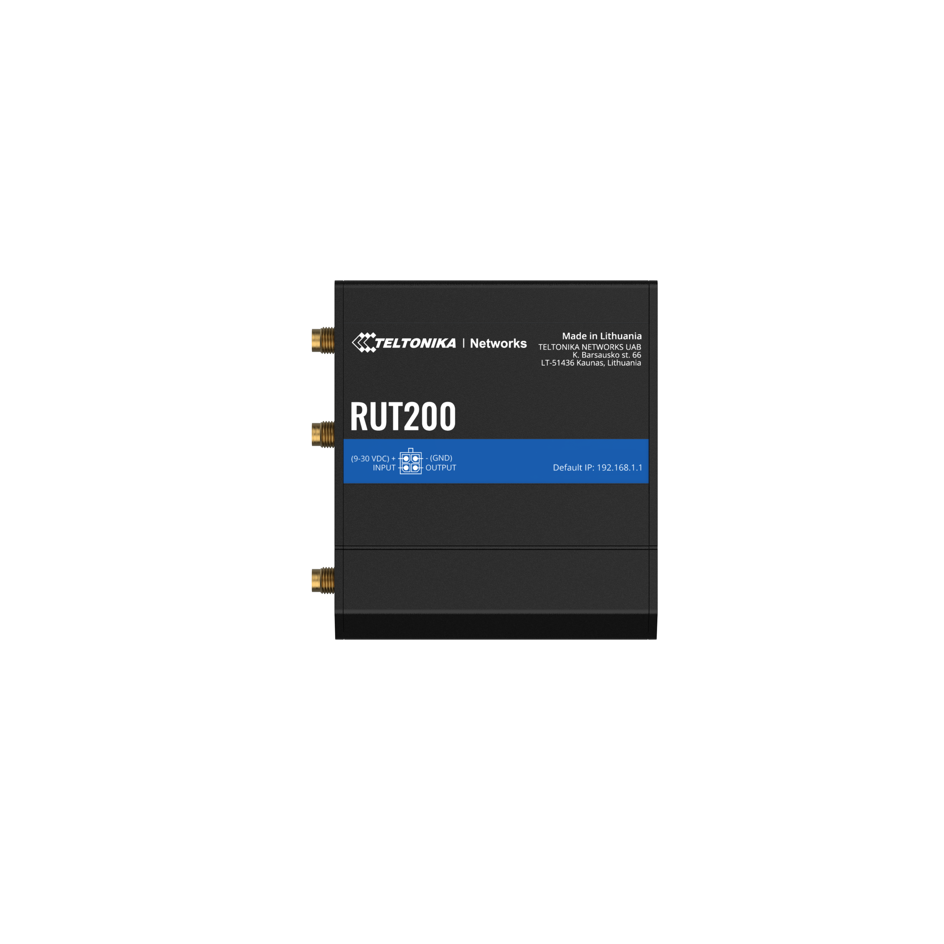 RUT200 - Industrial Cellular Router. 4G LTE (Cat 4), 3G, 2G