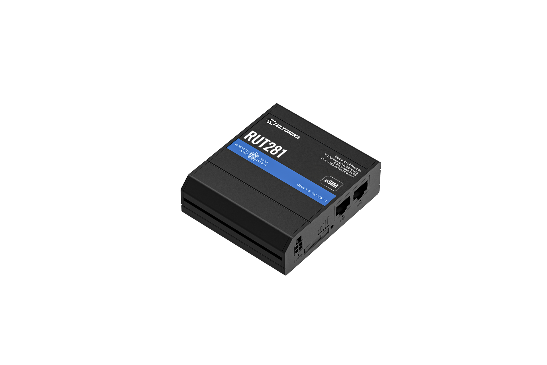RUT281 - COMPACT GLOBAL LTE CAT 4 ROUTER