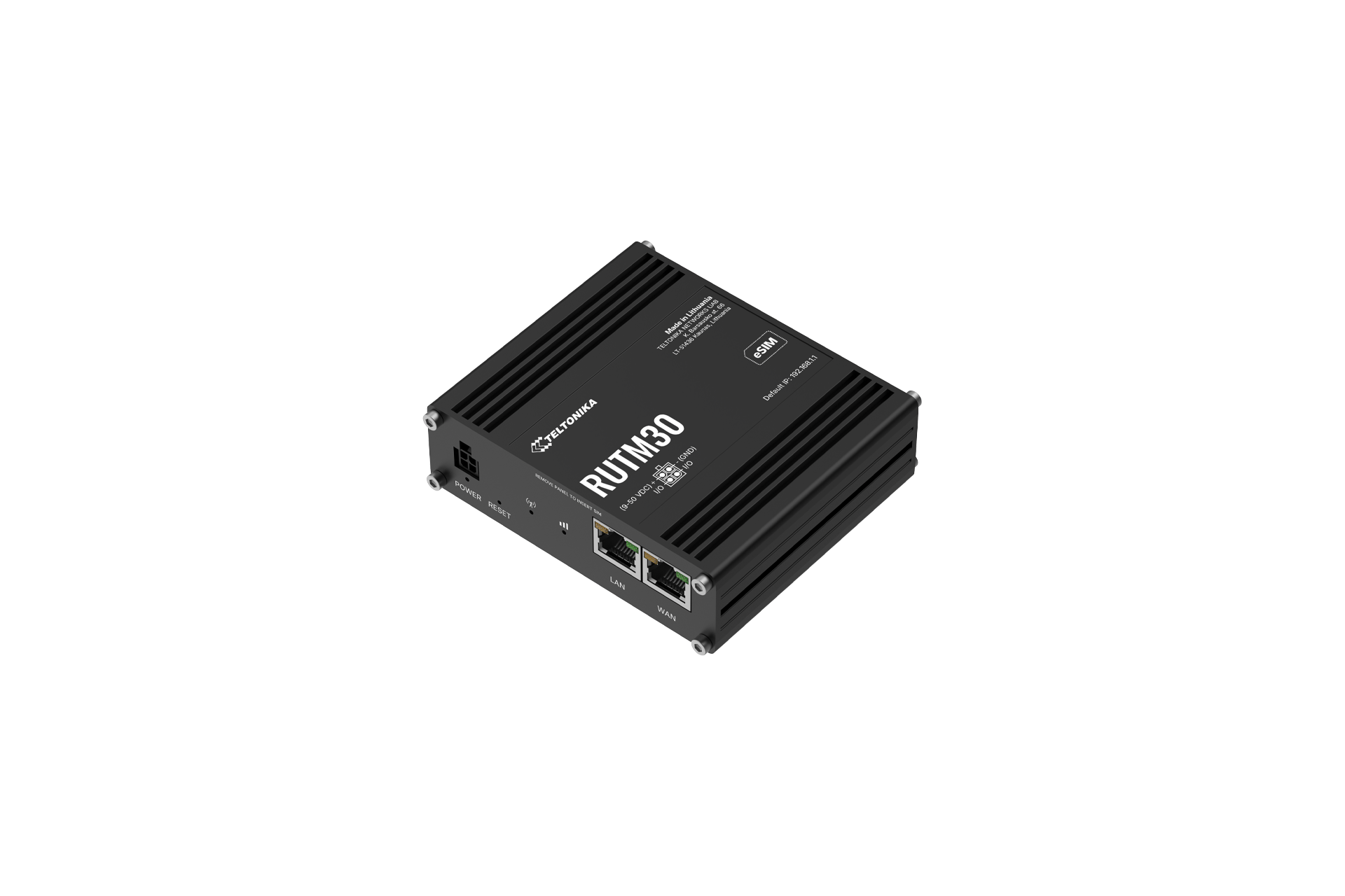 RUTM30 - 5G/4G CAT19 ROUTER WITH DUAL SIM, ESIM & FAILOVER
