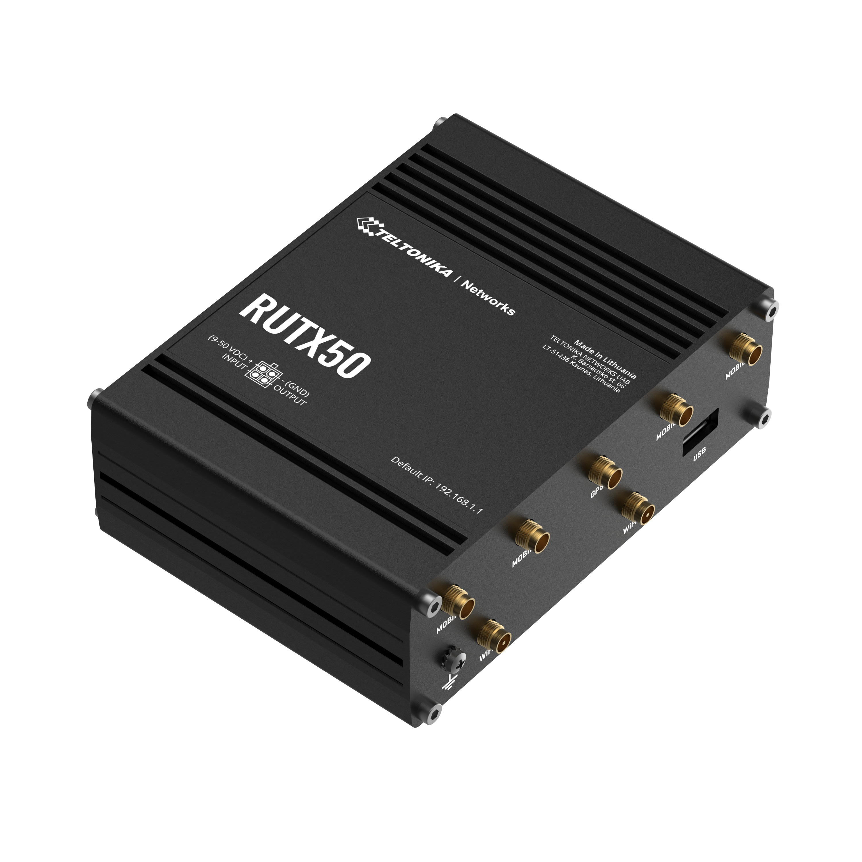 RUTX50 - Industrial Cellular Router. 5G, 4G (LTE CAT 20) and 3G