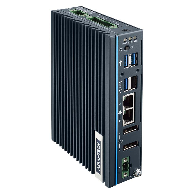 Small-Size Integrated DIN-Rail IPC with Intel® Atom® E3940