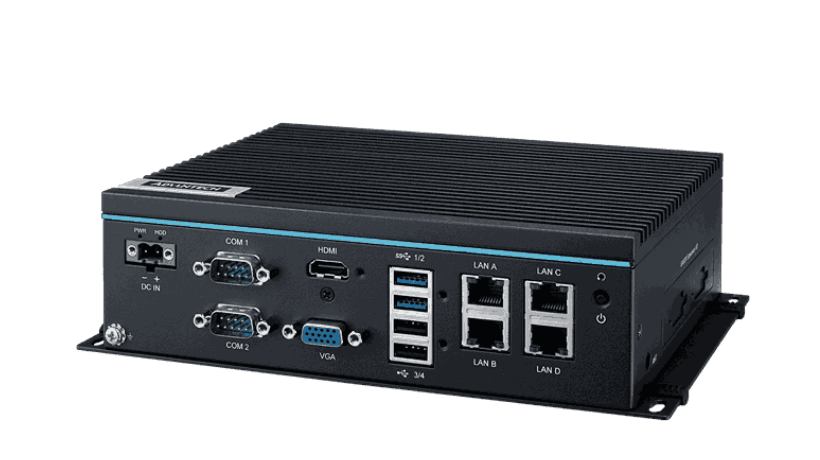 i3-N305, w/ 4xLAN, 1xVGA, 1xHDMI, 6xCOM